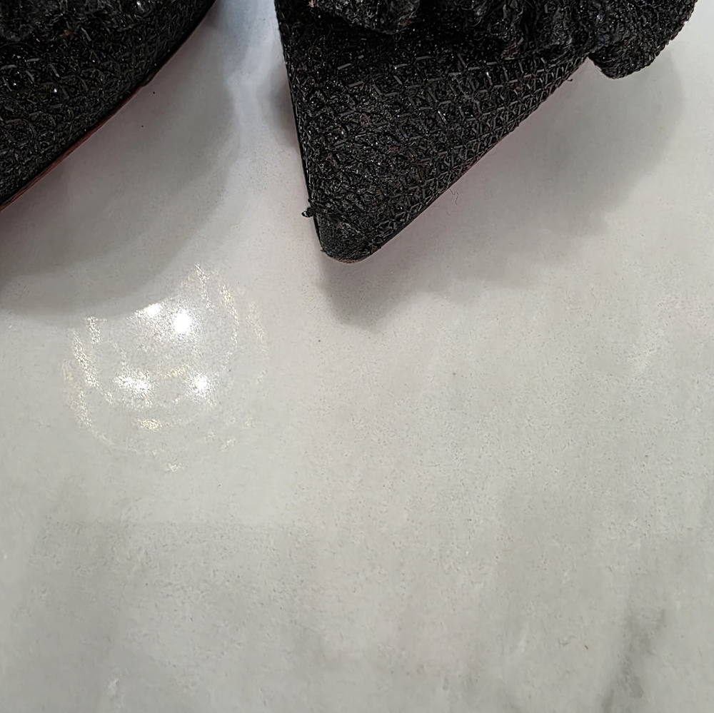 christian louboutin anemosea 85 glitter diams SZ 40 Fits A Size 8 Or 8 1/2 - Picture 9 of 14